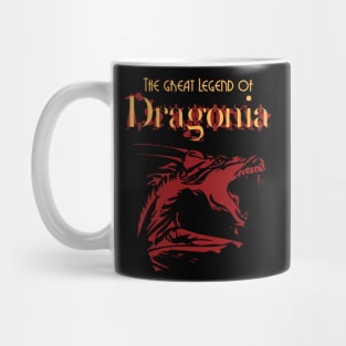 The great legend of dragon, red dragon Mug